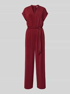 S.Oliver BLACK LABEL Jumpsuit met strikceintuur