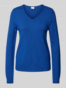 Vila Gebreide pullover met V-hals