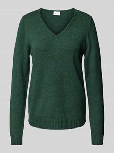 Vila Gebreide pullover met ribboorden, model 'RIL'