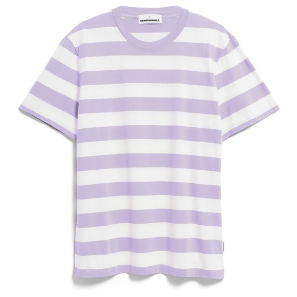 ARMEDANGELS  Bahaar Stripes - T-shirt, wit/purper