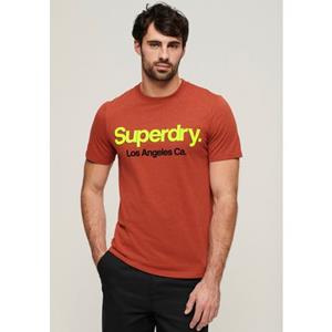 Superdry Shirt met print SD-CORE LOGO CLASSIC WASHED TEE