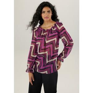 Aniston SELECTED Blouse met carmenhals