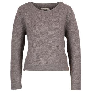 Albmerino  Women's Flecht Pullover - Wollen trui, grijs