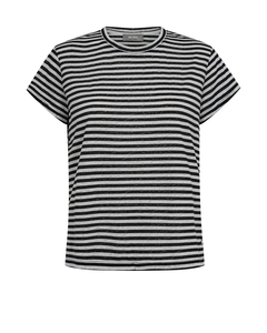 Mos Mosh 165330 817 mosmosh mmnan o-ss stripe tee micro chip