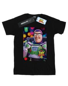 Disney Heren Toy Story 4 Buzz Lightyear Poster T-shirt