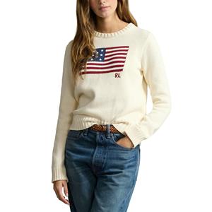 Polo ralph lauren Trui met ronde hals, Amerikaanse vlag