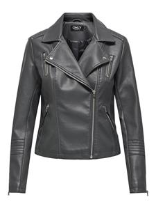 Only Onlgemma faux leather biker otw noo -