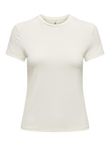 Only Onlea ss top o-neck jrs noos off-white