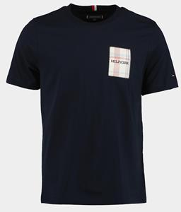 Tommy Hilfiger T-shirt korte mouw monotype woven label tee mw0mw35459/dw5