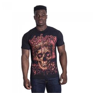 Pertemba FR - Apparel Slayer Unisex Volwassen Gekroonde Schedel T-Shirt