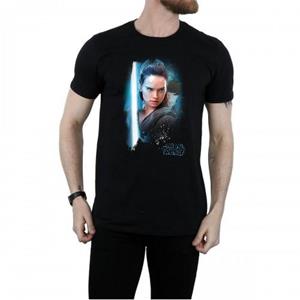 Pertemba FR - Apparel Star Wars: The Last Jedi heren Rey geborsteld katoenen T-shirt