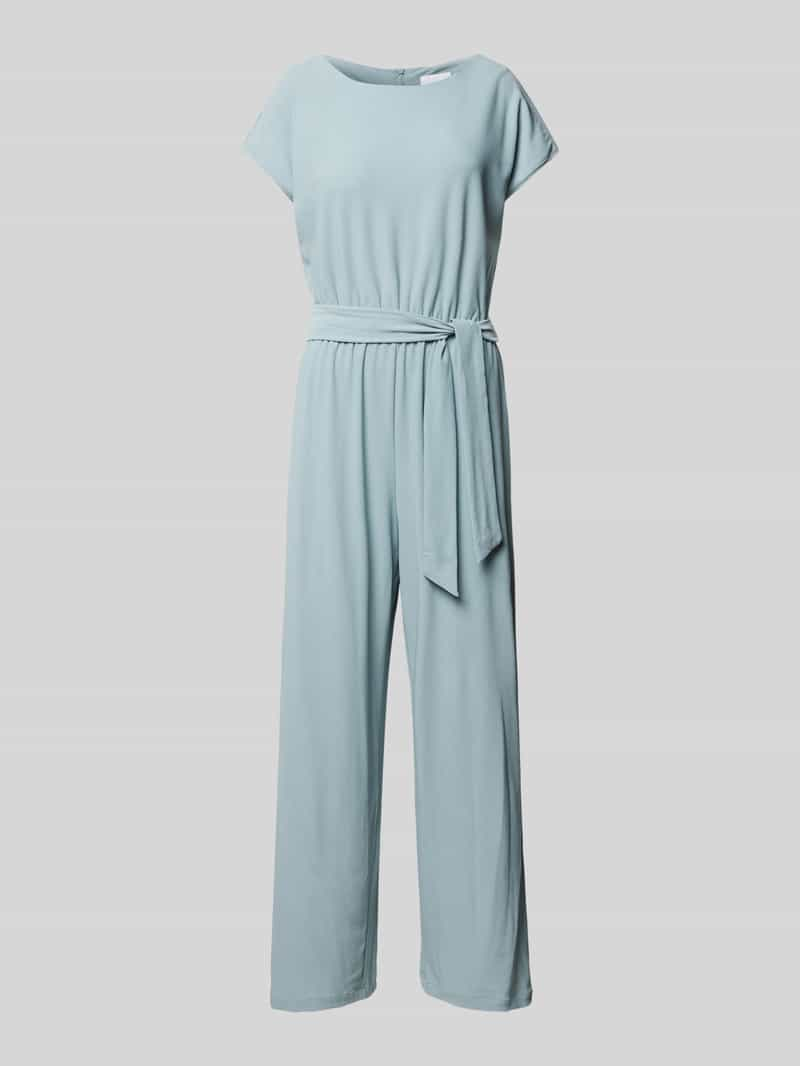 Jake*s Collection Jumpsuit met strikceintuur