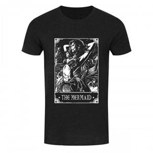 Deadly Tarot Dodelijke Tarot Heren het zeemeermin Heather T-shirt