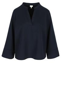 Améline Loose Fit Blouse In Elastisch Twill