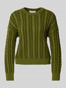 JAKE*S STUDIO WOMAN Gebreide pullover met kabelpatroon