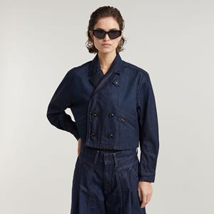 G-Star RAW Cropped Peacoat Jack - Donkerblauw - Dames