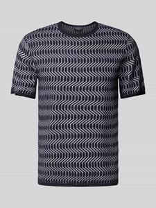 Emporio Armani T-shirt met ribboorden