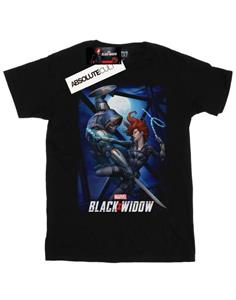 Marvel Black Widow Movie Bridge Battle T-shirt voor heren