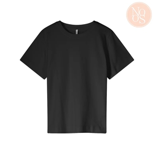 Summum Lyon-30645 990 short sleeve top classic cotton tee black