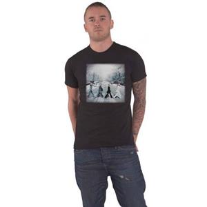 The Beatles Unisex volwassen Abbey kerst katoenen T-shirt