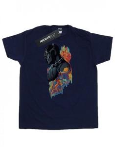 Marvel Heren Black Panther Profiel T-shirt