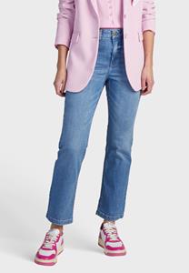 MARC AUREL Cropped Flared Hose aus Blue Denim