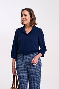 Améline Lange Doorknoopblouse