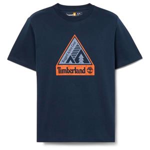 Timberland  Outdoor Inspired Front Graphic Tee - T-shirt, blauw