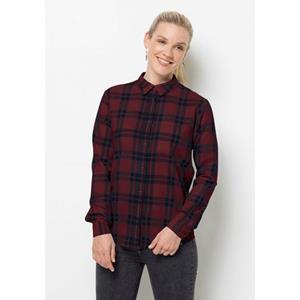 Jack Wolfskin Flanellen blouse PASSENGER SHIRT W