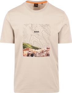 Boss T-shirt Forest Beige