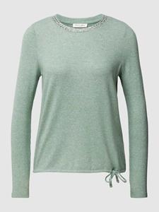 Christian Berg Woman Gebreide pullover met ronde hals