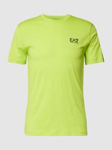 EA7 Emporio Armani T-shirt met labeldetail