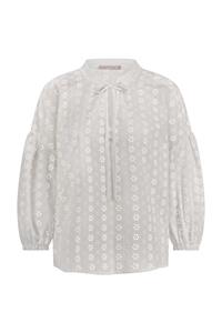 Studio Anneloes Female Blouses Abbie Flower Embroidery Blouse 11802