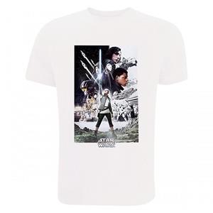 Pertemba FR - Apparel Star Wars: The Last Jedi Heren karakter katoenen T-shirt