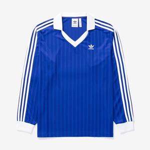 Adidas Originals Adicolor Pique Football Top, Blue