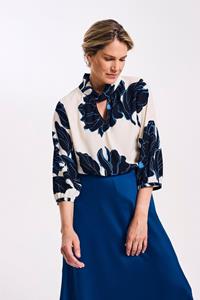 Mayerline Blouse In Crêpe Met Bloemenprint