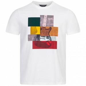 Ben Sherman Cropped Guitar Heren T-shirt 0073336WIT