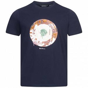 Ben Sherman Graffiti Target Heren T-shirt 0073046MARINE