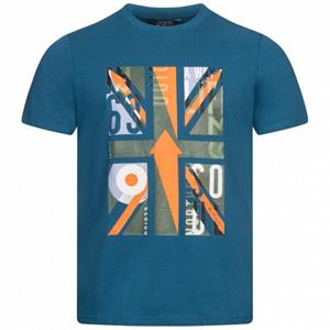 Ben Sherman Typography Flag Heren T-shirt 0071785BENZINE