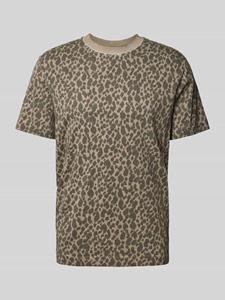 JOOP! JEANS T-shirt met dierenprint, model 'Curtis'