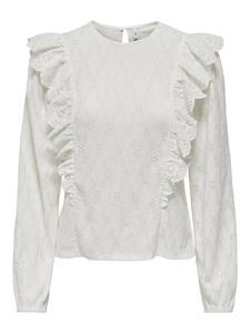 Only Onlgrace L/s O-neck Top Box Jrs