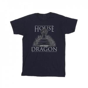 Pertemba FR - Apparel Game of Thrones: House Of The Dragon Heren troon tekst T-shirt