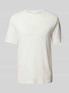 S.Oliver RED LABEL T-shirt met structuurmotief