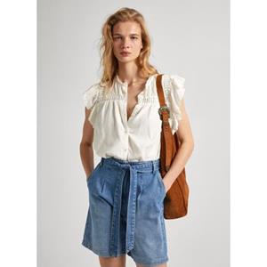 Pepe Jeans Blouse met korte mouwen Dakota