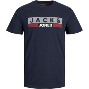 Jack & Jones PlusSize Shirt met ronde hals JJECORP LOGO TEE SS O-NECK NOOS PLS