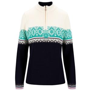 Dale of Norway Moritz Sweater Women navy M - Farbe marine offwhite peacock