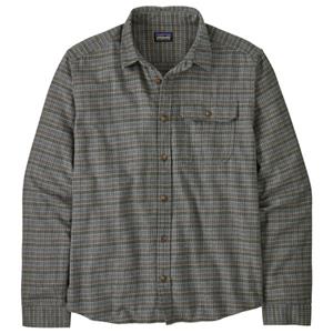 Patagonia  L/S LW Fjord Flannel Shirt - Overhemd, grijs