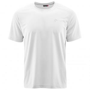 Maier sports  Walter - T-shirt, wit/grijs