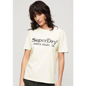 Superdry T-shirt METALLIC VENUE RELAXED TEE