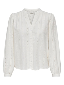 Jacqueline de Yong Amie l/s embroidery shirt